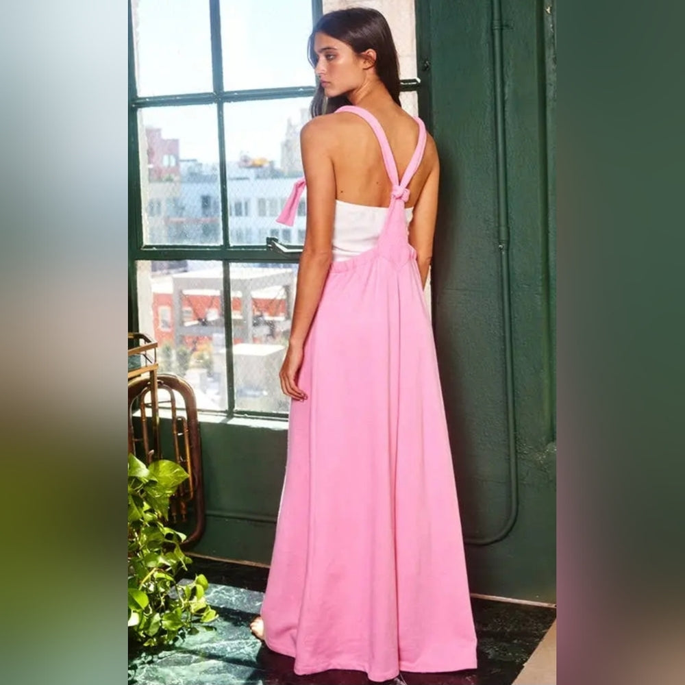 Pink Women's Jumpsuit