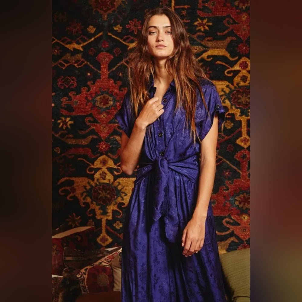 Elegant Blue Jumpsuit