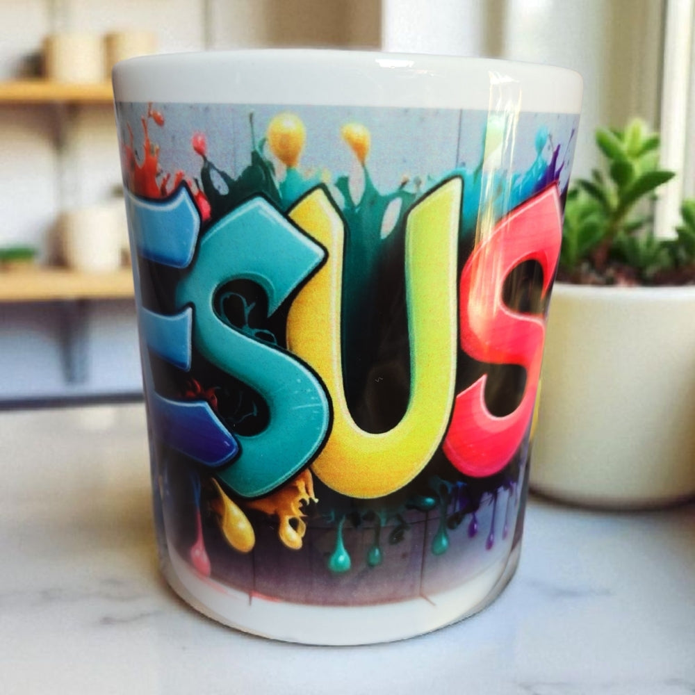 Colorful Graffiti Mug