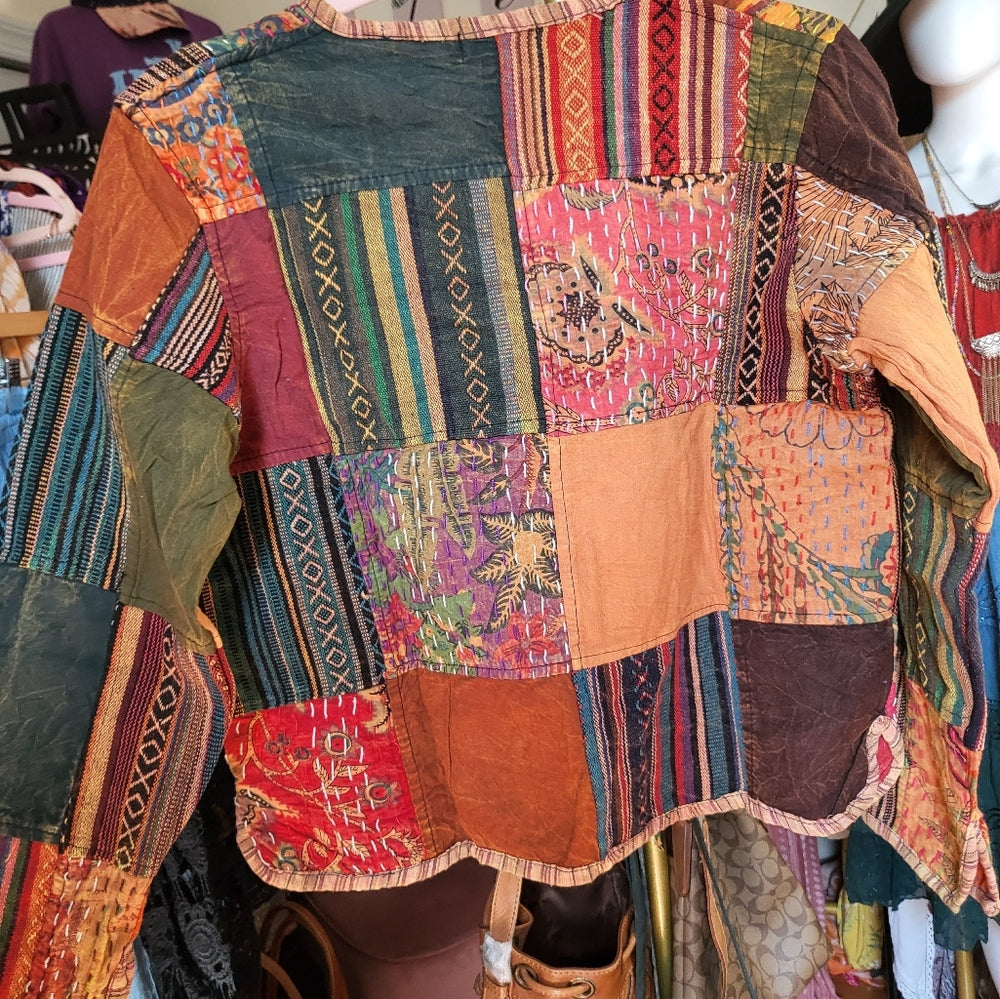 Patchwork Multicolor Jacket