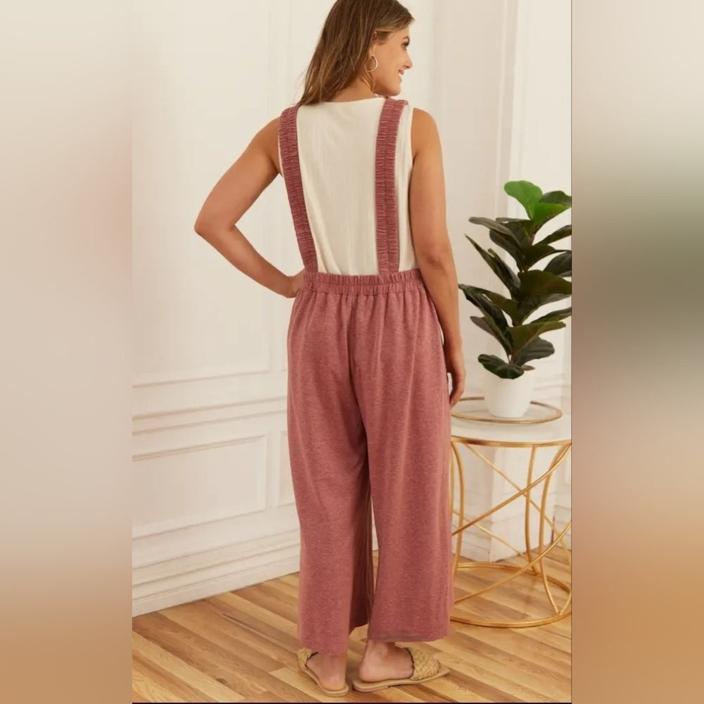Women's Pink Jumpsuit
