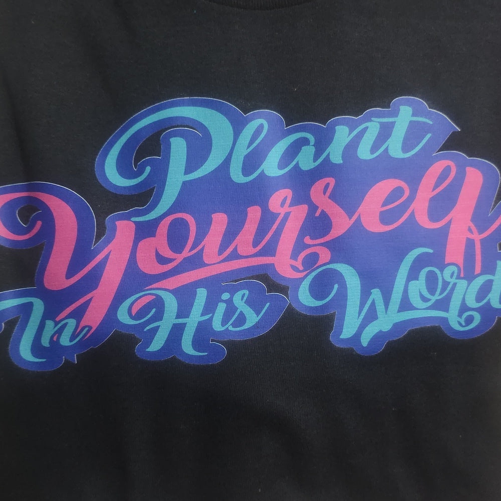Plant Yourself In His Word Custom Tee Heavy Cotton