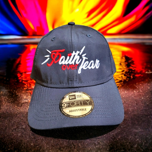 "Faith over fear" Custom hat