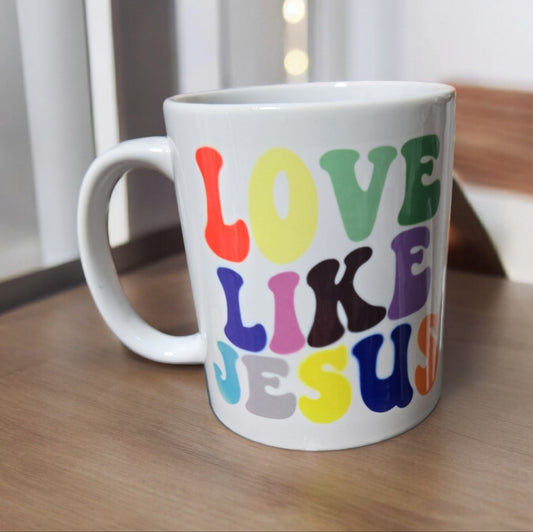 Love like Jesus mug