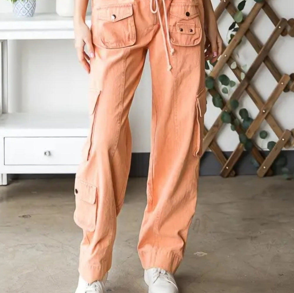 Mineral Washed Cargo Pants