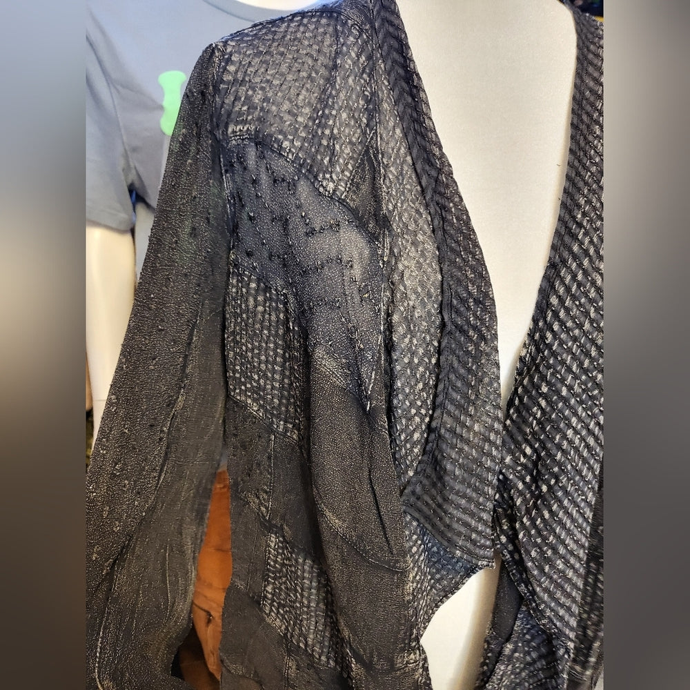 Boho Vintage wash cardigan
