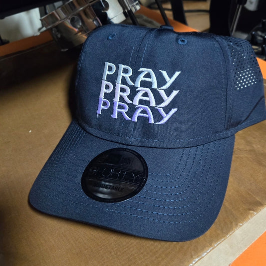 "Pray Pray Pray" Custom hat