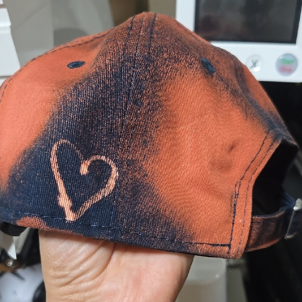 Glory to Christ Orange and Yellow Cap