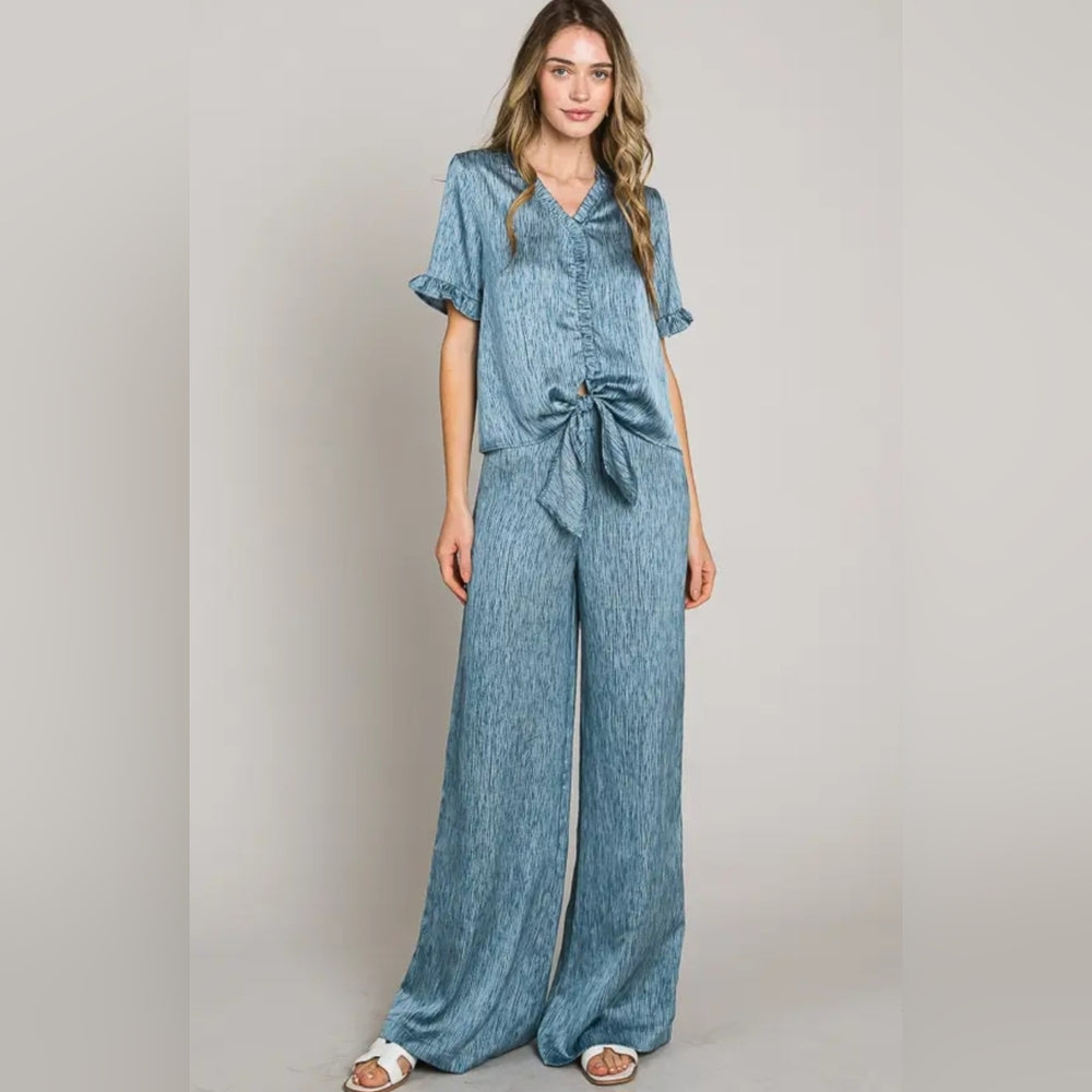 Women's Blue Jumpsuit