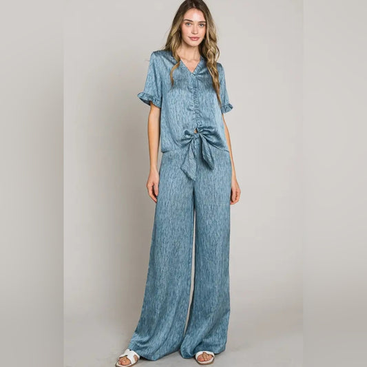 Women's Blue Jumpsuit