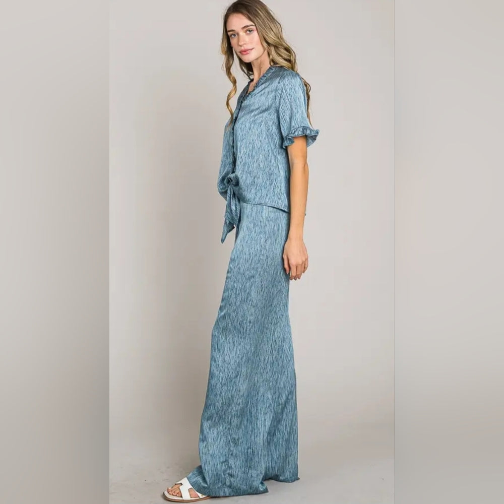 Women's Blue Jumpsuit