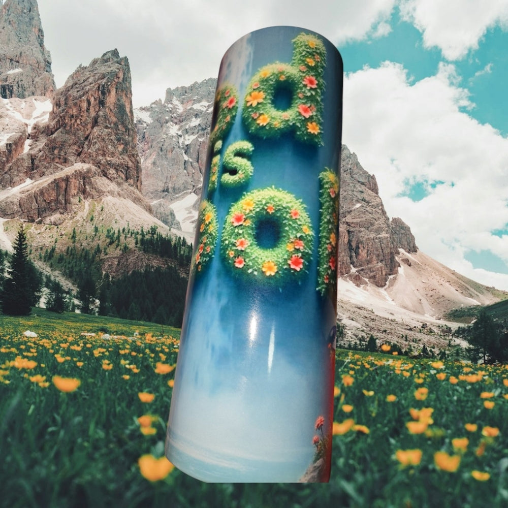 Custom "God Is Good" Tumbler