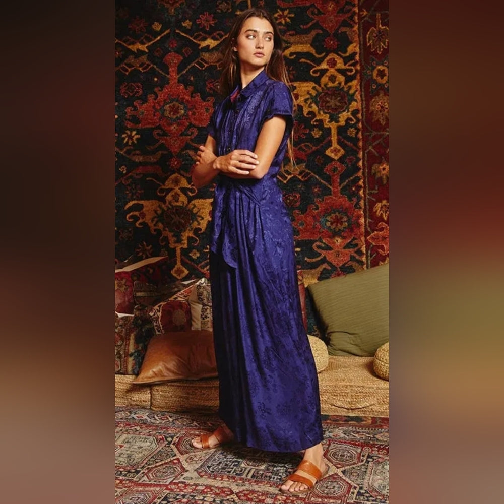 Elegant Blue Jumpsuit