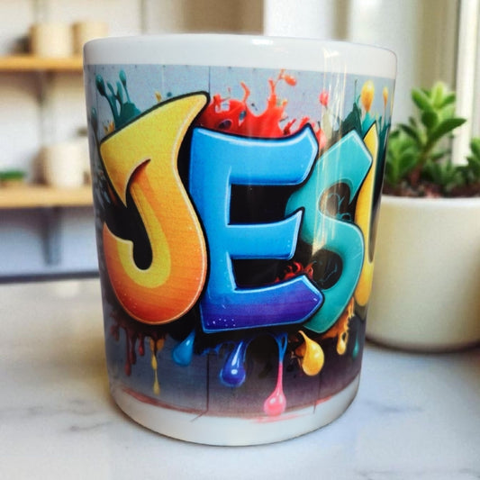 Colorful Graffiti Mug