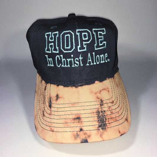 Black and Tan 'Hope In Christ Alone' Cap