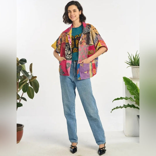 Kantha Embroideres Top Jacket