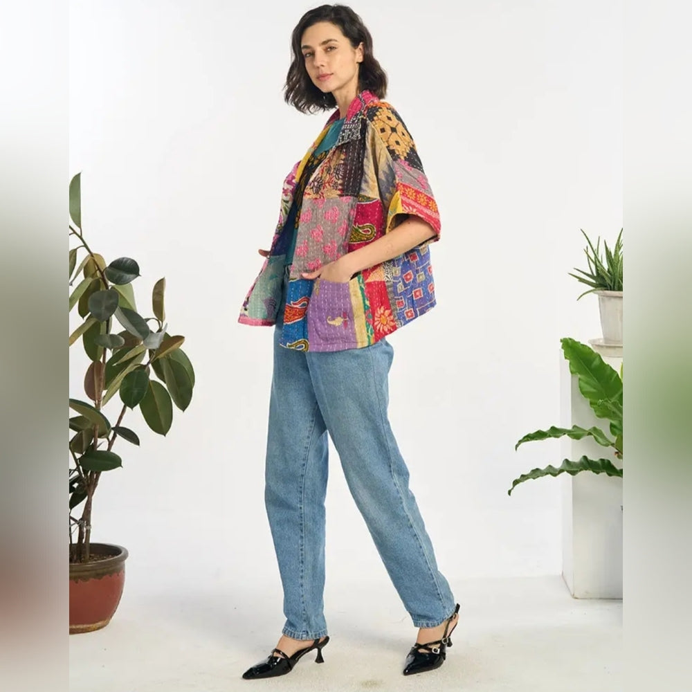 Kantha Embroideres Top Jacket