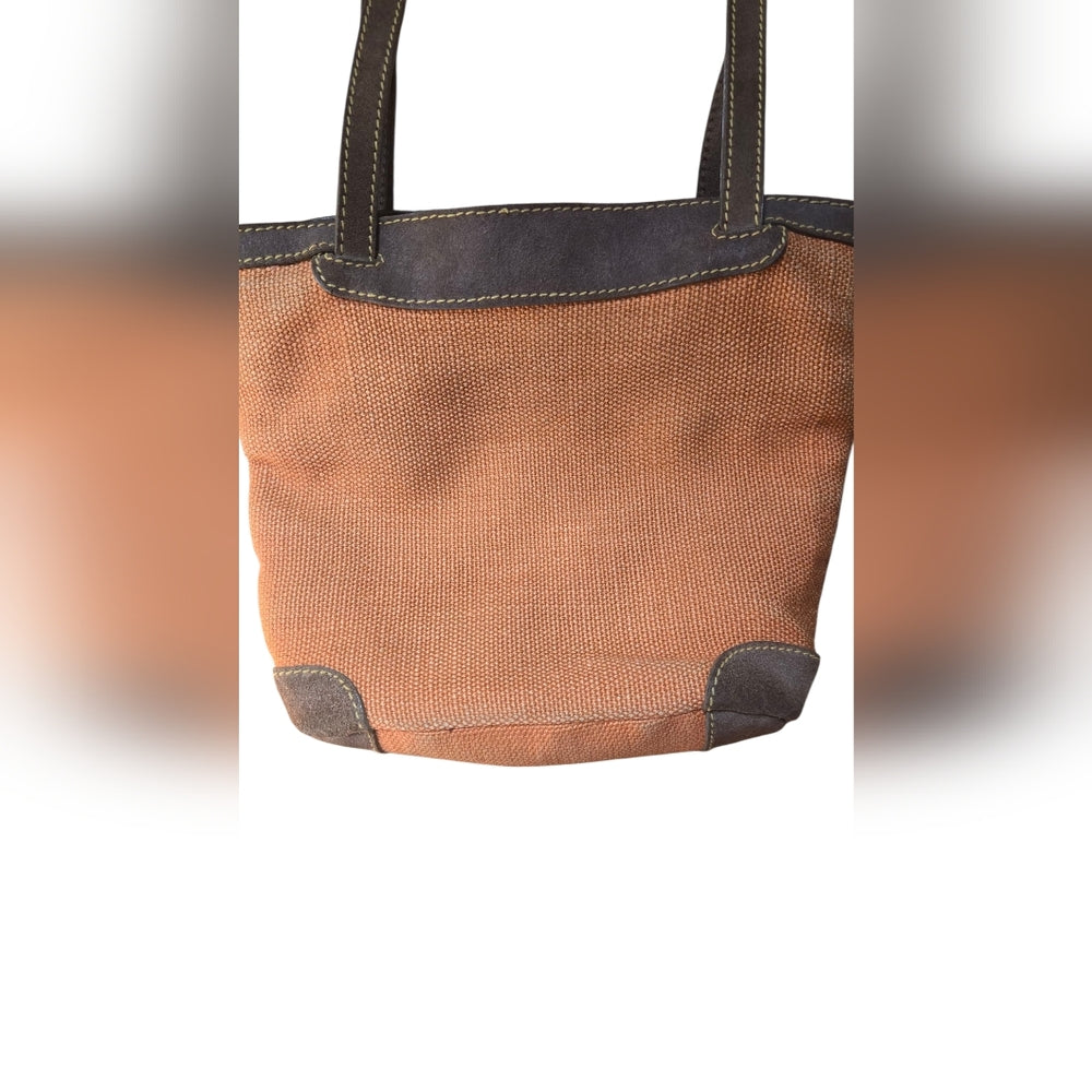 Tommy Bahama Tan and Brown Tote Bag