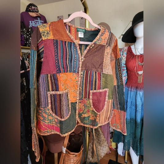 Patchwork Multicolor Jacket