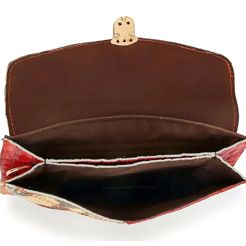 Multicolor Patchwork Crossbody Bag
