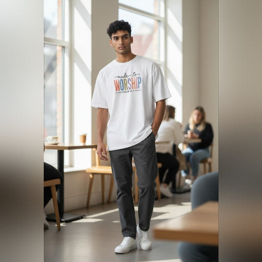 Made To Worship Poly Custom Tee