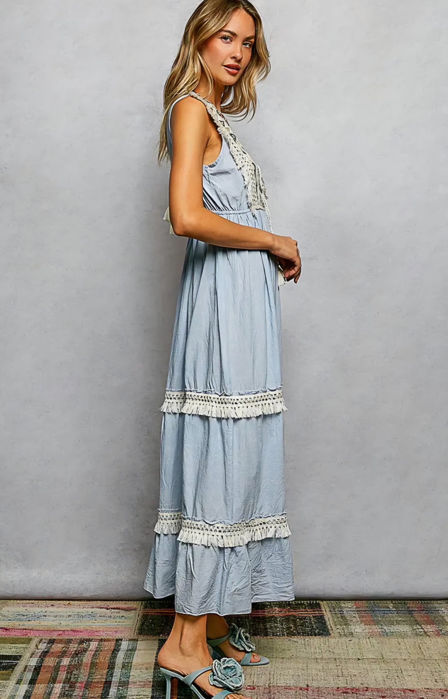 Tassel Ruffle dress